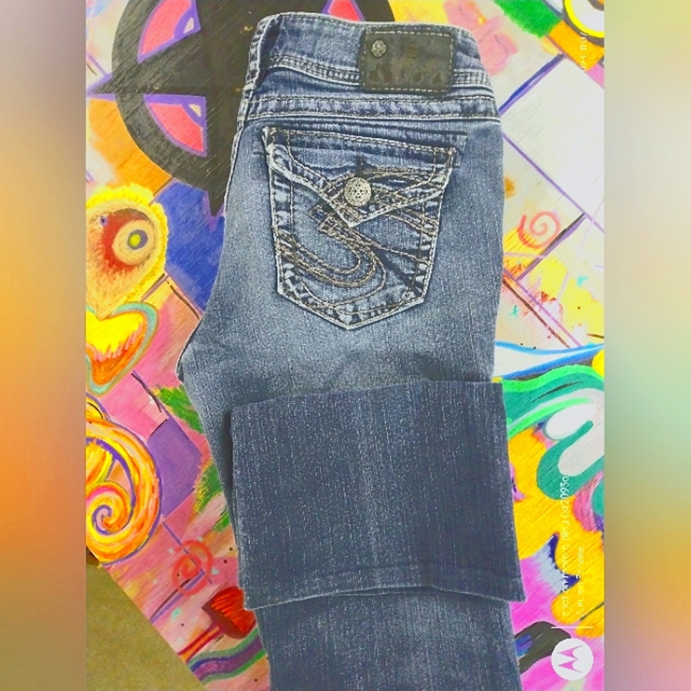 Ladies Silver (Suki Surplus) Jeans